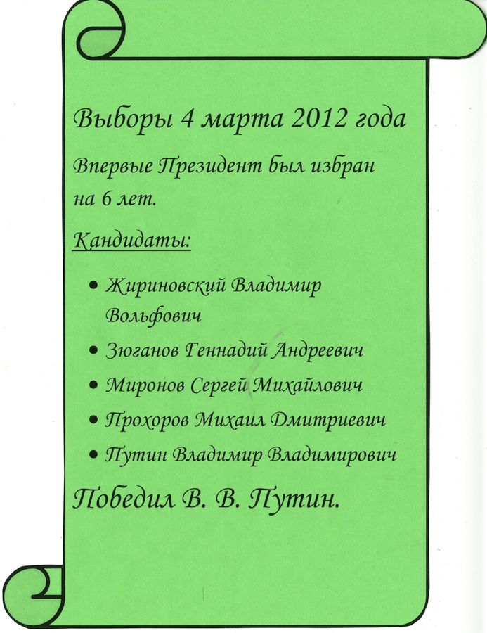 6.  Выборы президента: История и современность